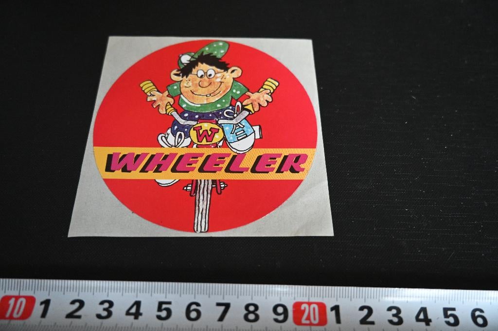 sticker WHEELER  Fiets, Ophalen, Zo goed als nieuw