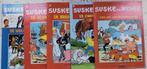 5 strips van Suske en Wiske met Presto Print reclame, Meerdere stripboeken, Ophalen of Verzenden, Zo goed als nieuw