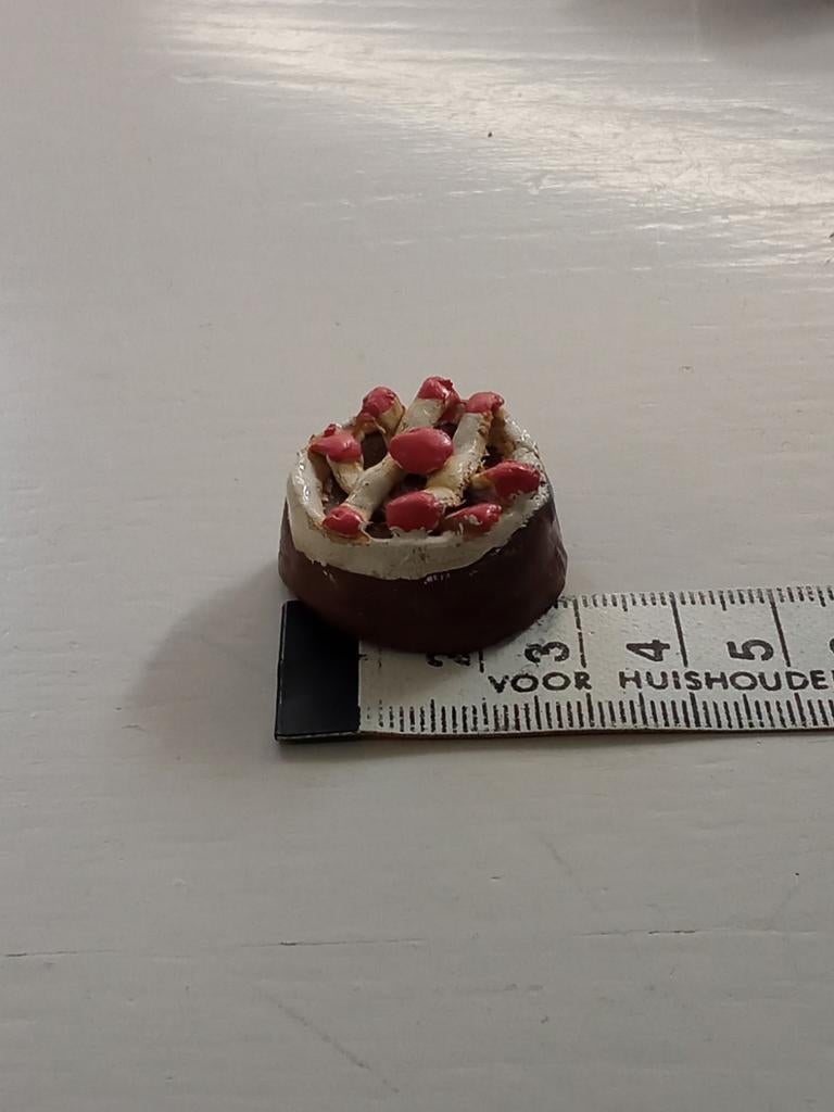 Taart, Ophalen of Verzenden, Zo goed als nieuw, Poppenhuis