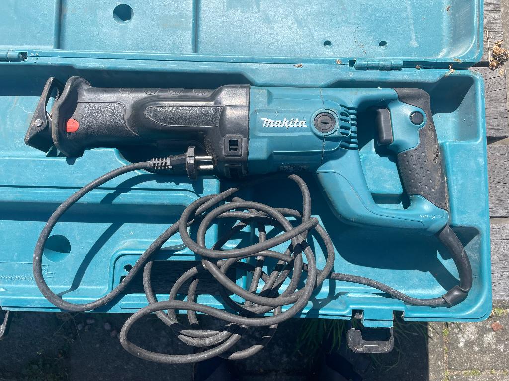 Makita Reciprozaag JR3050T 230v/1010w, Gebruikt, 70 mm of meer, 600 tot 1200 watt, Ophalen of Verzenden
