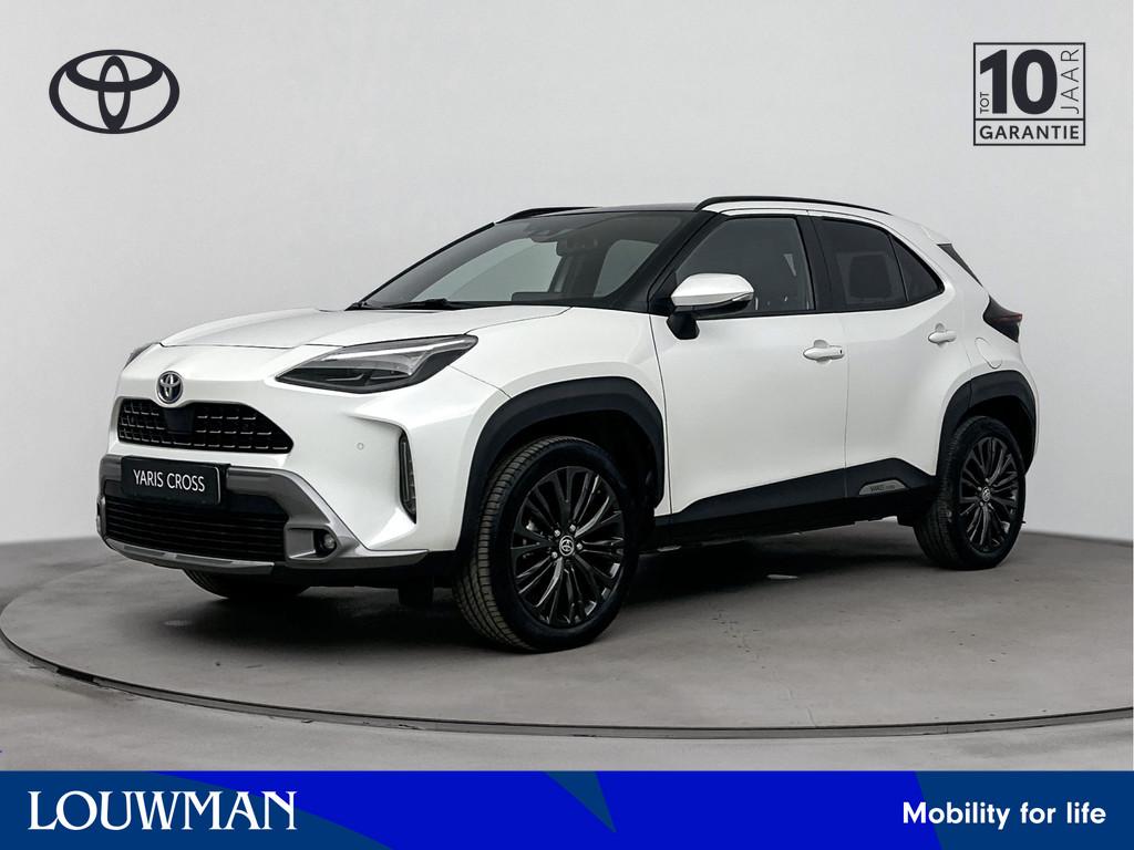 Toyota Yaris Cross 1.5 Hybrid Adventure | Glazen Panoramadak, Auto's, Toyota, Automaat, 12 maanden, Stof, Gebruikt