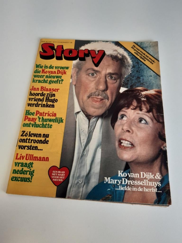 Story 1977. Nr. 48. Ko van Dijk. Jan Blaaser. Mary Dresselhu, Verzenden, 1980 tot heden, Tijdschrift