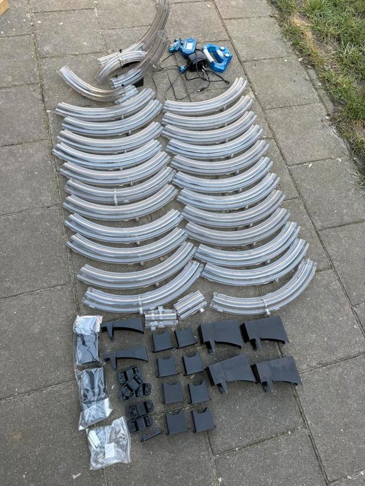 Bladeracers set 2., Kinderen en Baby's, Speelgoed | Racebanen, Gebruikt, Racebaan, Elektrisch, Overige merken, Met looping, Zelf te bouwen