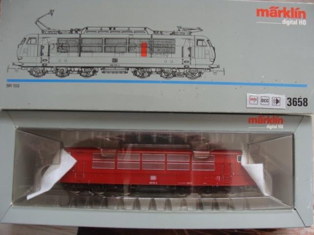 MARKLIN LOC 3658 MFX, Wisselstroom, Locomotief, Ophalen of Verzenden, Zo goed als nieuw