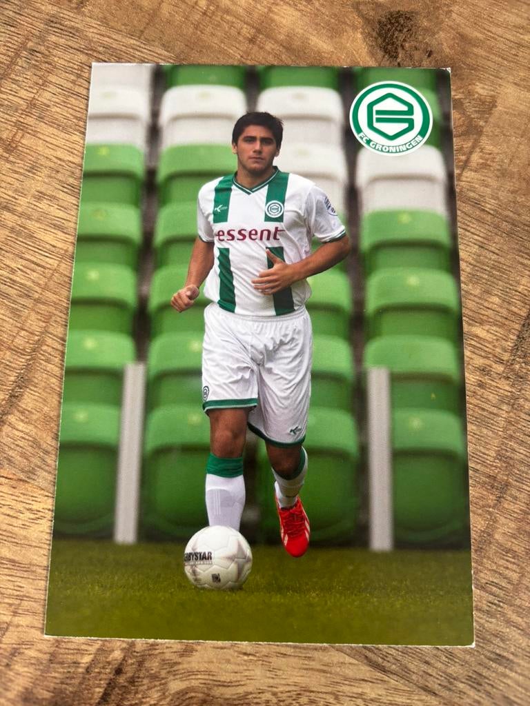 Stefano Magnasco - FC Groningen spelerskaart, Ophalen of Verzenden, Zo goed als nieuw, Overige binnenlandse clubs, Spelerskaart