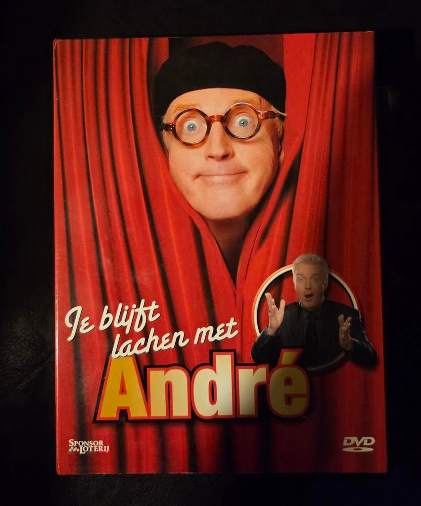 Je blijft lachen met André - dvd, Cd's en Dvd's, Dvd's | Cabaret en Sketches, Alle leeftijden, Ophalen of Verzenden, Zo goed als nieuw