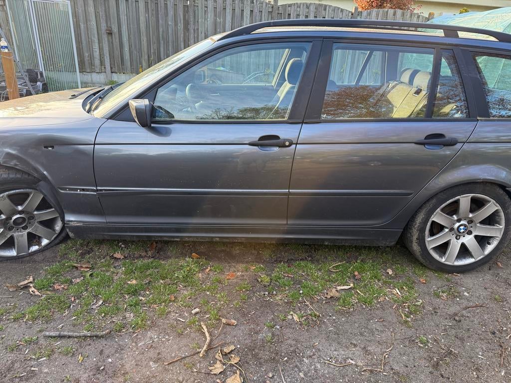 BMW 318d Touring (E46) voor onderdelen - Motor loopt, Auto-onderdelen, Ophalen of Verzenden, Gebruikt, BMW