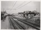 Heemstede Aerdenhout 1957 station unieke oude foto  bouw, Ophalen of Verzenden, 1940 tot 1960, Noord-Holland