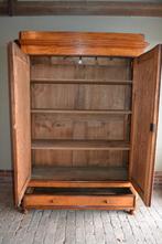 Prachtige strakke antieke kersen houten kast., Verzenden