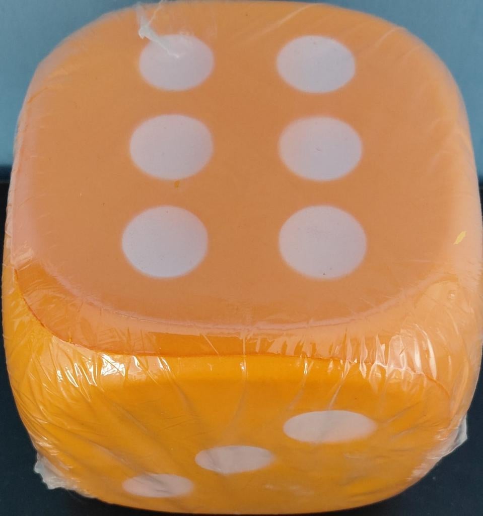 Mega foam dobbelsteen, Ophalen of Verzenden