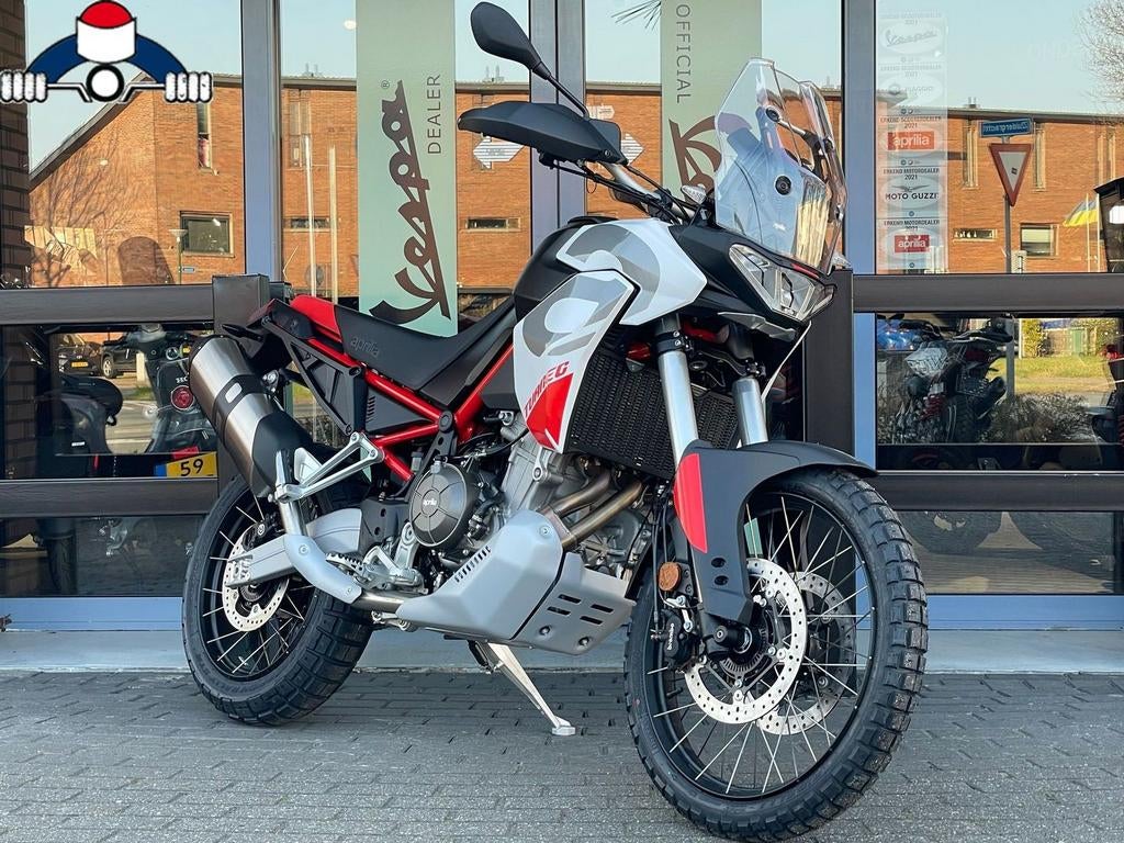 Aprilia Tuareg 660 Hailstorm White, 2 cilinders, Aprilia, Motorrijbewijs A, Bedrijf