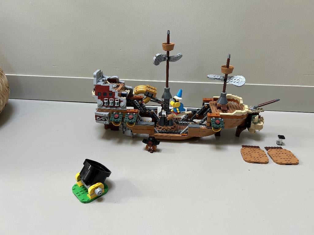 LEGO supermario uitbreidingsset Bowsers luchtschip - 71391, Overige thema's, Lego, Ophalen of Verzenden, Zo goed als nieuw