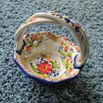 Kleurig aardewerken schaaltje art faïence, Ophalen