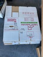 42 Verhuisdozen diverse maten - Klaar voor je verhuizing!, Doe-het-zelf en Verbouw, Kratten en Dozen, Ophalen, 40 tot 60 cm, Opvouwbaar