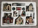 Geweldig leuk kerstdorp 11-delig - Nieuw in doos, Ophalen of Verzenden, Nieuw