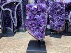 Amethist cluster (85) hoogste kwaliteit, diep paarse kleur., Ophalen of Verzenden, Mineraal