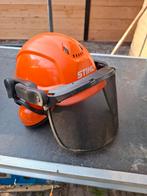 Stihl zaaghelm, Doe-het-zelf en Verbouw, Veiligheidshelmen, Ophalen of Verzenden, Zo goed als nieuw