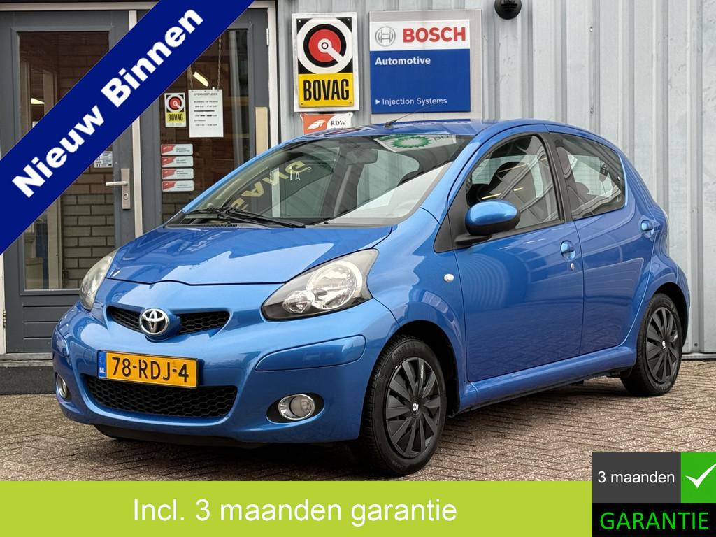 Toyota Aygo 1.0-12V Comfort Navigator | NAVI | AIRCO | ELEKT, Voorwielaandrijving, Euro 5, Stof, Gebruikt