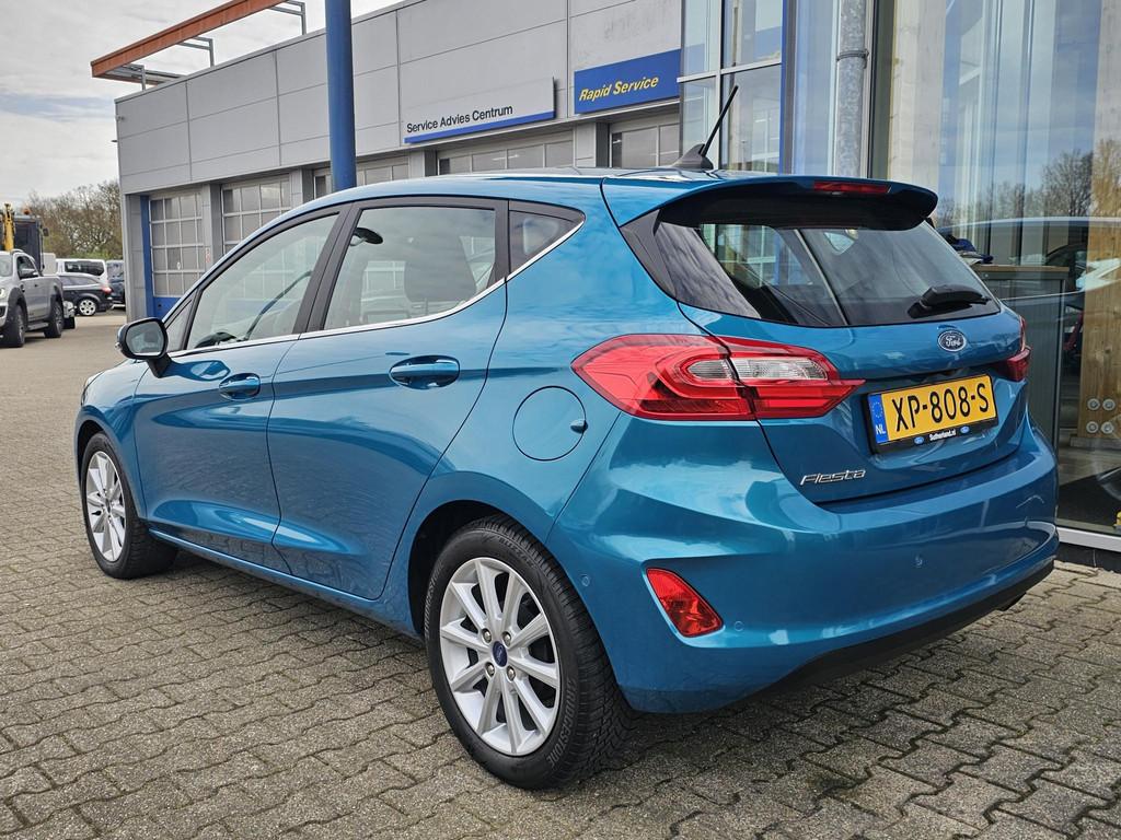 Ford Fiesta 1.0 EcoBoost Titanium | 72.000 km | Winterpack |, Auto's, Ford, Gebruikt, Blauw, 49 €/maand, Origineel Nederlands