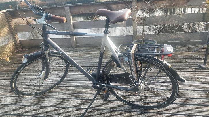Gazelle Eclipse, Fietsen en Brommers, Fietsen | Heren | Herenfietsen, Zo goed als nieuw, Gazelle, 65 cm of meer, Versnellingen