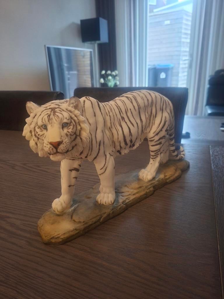 Wit tijger beeld, Verzamelen, Verzenden, Zo goed als nieuw, Dier