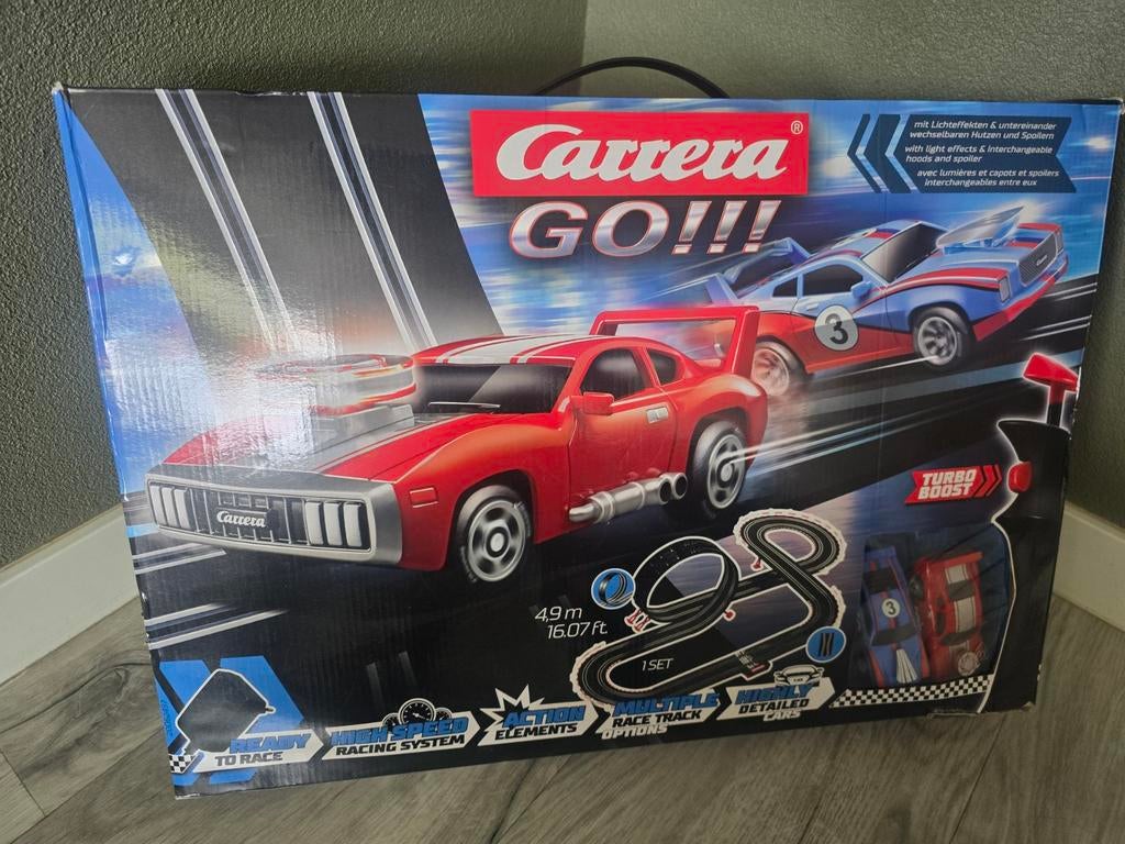 Carrera go racebaan, Kinderen en Baby's, Speelgoed | Racebanen, Racebaan, Carrera, Ophalen of Verzenden, Zo goed als nieuw