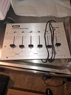 Alecto MX-665 Universele Stereo Mixer, Ophalen of Verzenden, Gebruikt, Minder dan 5 kanalen, Microfooningang