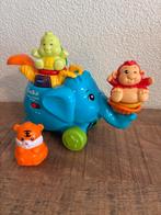 Vtech ZoomiZooz Spring & Speel Olifant. PRIMA staat., Ophalen of Verzenden, Gebruikt, Overige typen, Met geluid