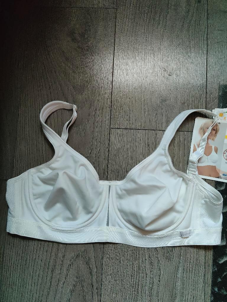 felina nieuwe sport bh spirit maat 85 B  met beugels, Ophalen of Verzenden, Wit, BH