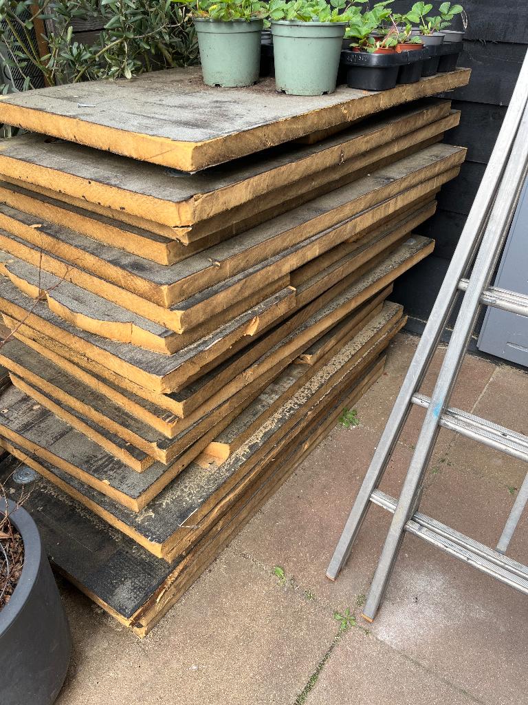 Isolatie gebruikt, Doe-het-zelf en Verbouw, Isolatie en Afdichting, Overige materialen, Gebruikt, 15 m² of meer, Ophalen