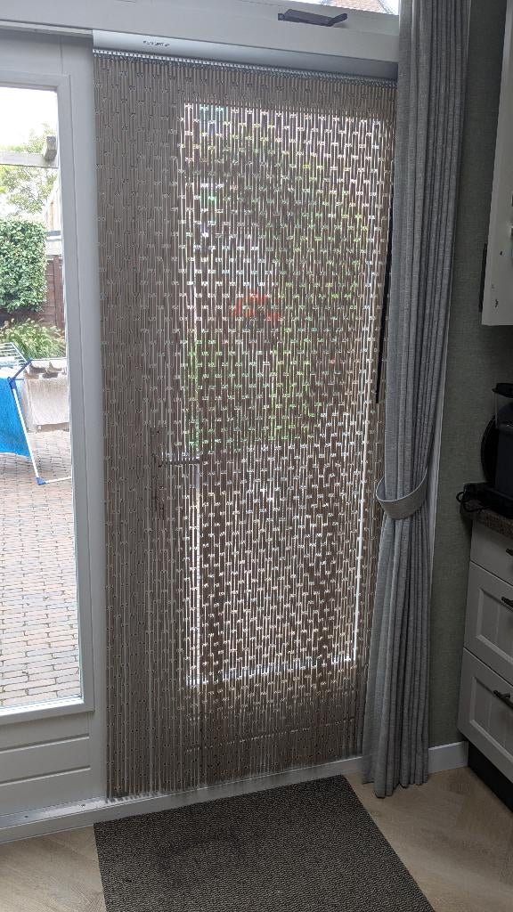 deurgordijn, Ophalen, Kunststof, Gebruikt, 80 tot 100 cm