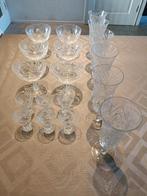 Kristallen glazen set, Antiek en Kunst, Ophalen