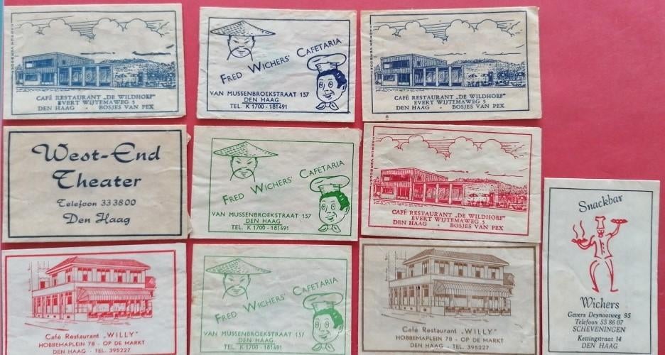 Den Haag gesorteerd op W 90, Verzenden