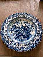 Delfts Blauw Sierbord 'De Kruik' Handgeschilderd Holland, Antiek en Kunst, Antiek | Wandborden en Tegels, Ophalen of Verzenden