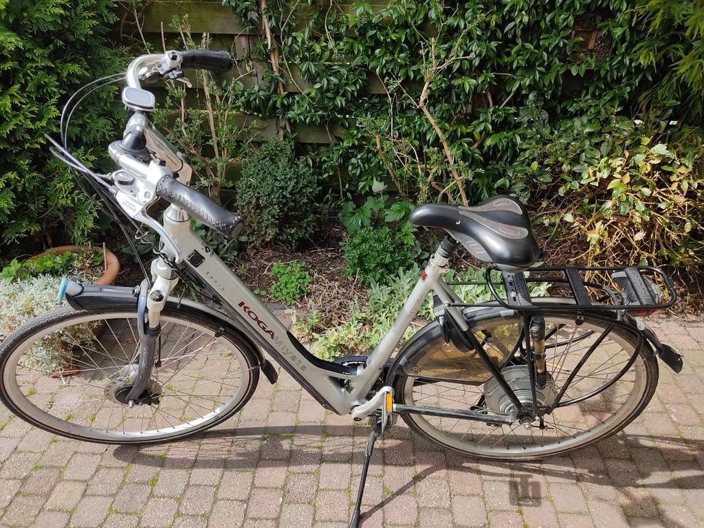 Koga miyata tesla elektrische fiets defect, Fietsen en Brommers, Elektrische fietsen, Gebruikt, Overige merken, 55 tot 59 cm, 30 tot 50 km per accu