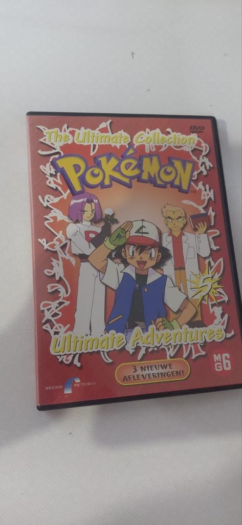 Pokémon DVD: The Ultimate Collection - Ultimate Adventures, Cd's en Dvd's, Avontuur, Gebruikt, Ophalen of Verzenden, Vanaf 6 jaar