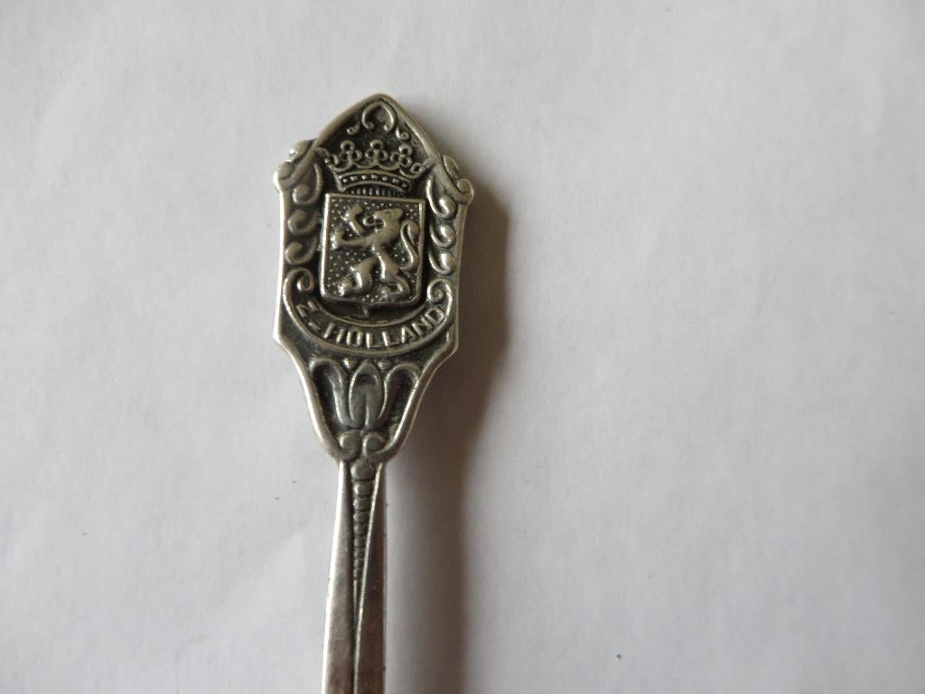 Lepeltje Provincie Zuid Holland Z-Holland verzilverd, Ophalen of Verzenden