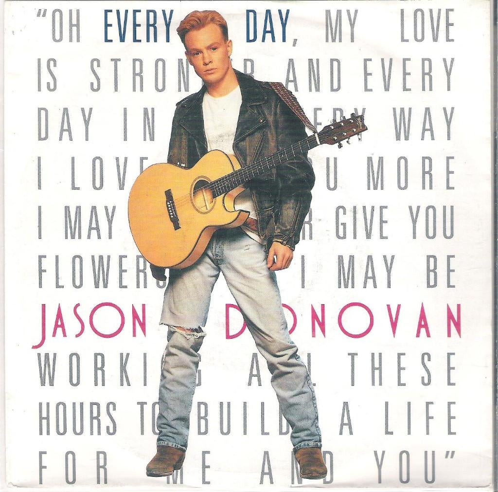 Vinyl Single Jason Donovan, Ophalen of Verzenden, Gebruikt, Pop