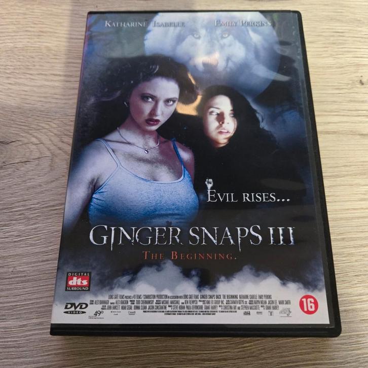 Ginger Snaps III (4 HALEN = 3 BETALEN), Cd's en Dvd's, Dvd's | Horror, Zo goed als nieuw, Alle leeftijden, Ophalen of Verzenden
