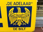Vintage reclamebord "De Adelaar" De Bilt - Emaille, Ophalen