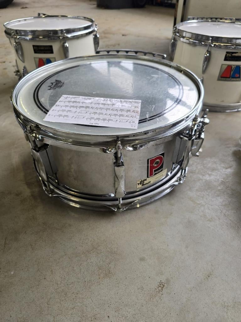 Oud slagwerk van de fanfare, Ophalen of Verzenden