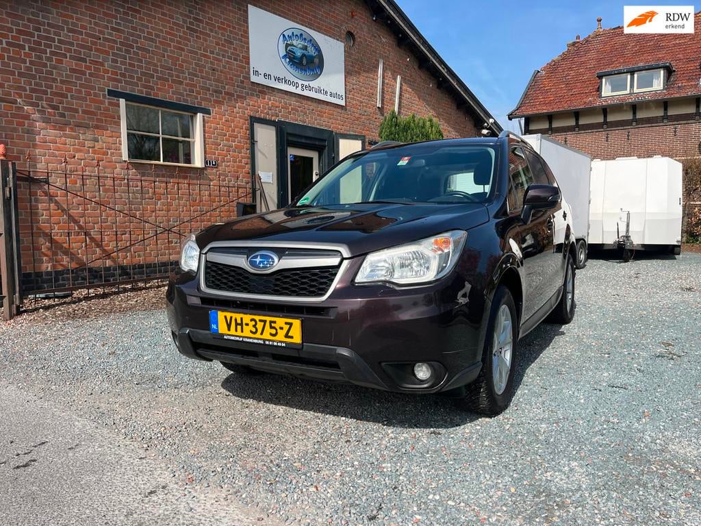 Subaru Forester 2.0 D Intro ( Airco + Stoelverwarming + Navi, Overige merken, Stof, Gebruikt, Zwart