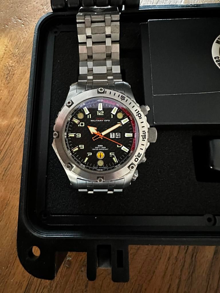 ATM VULTURE  MADE IN USA WITH SWISS CLOCKWORK!, Ophalen of Verzenden, Zo goed als nieuw