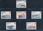 Jersey SERIE SCHEPEN postfris JAAR 2010, Postzegels en Munten, Postzegels | Thematische zegels, Overige thema's, Verzenden, Postfris
