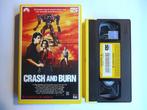 Crash and Burn - Esselte CIC - ex rental vhs, Vanaf 16 jaar, Verzenden, Gebruikt, Science Fiction en Fantasy