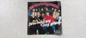 DE HAVENZANGERS  /  de avond is nog lang genoeg  1985 beschikbaar voor biedingen