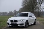 BMW 1-Serie M140i 340PK RWD 2017 Wit AUT Zeer Netjes!, Achterwielaandrijving, Zwart, Alcantara, 14 km/l