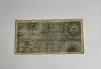 De Javasche Bank 25 Gulden 1946, Verzenden, Zuidoost-Azië, Los biljet