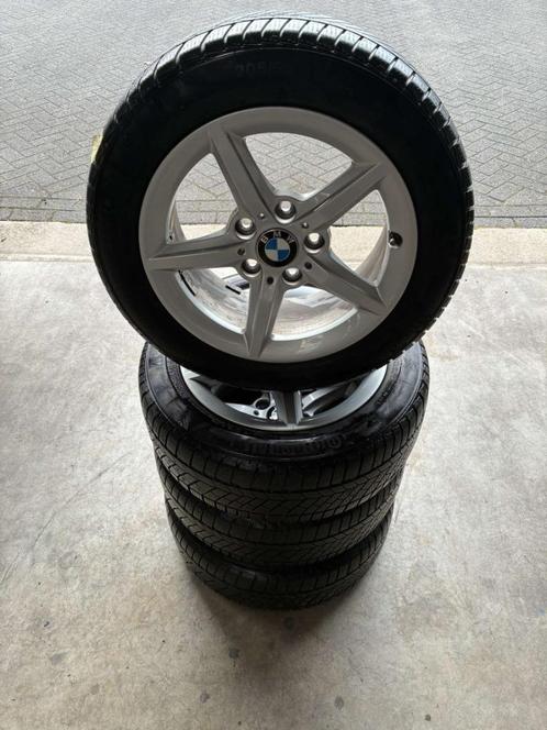 BMW 120I 16 inch velgen+banden, Auto-onderdelen, Banden en Velgen, Banden en Velgen, Zomerbanden, 16 inch, 205 mm, Personenwagen