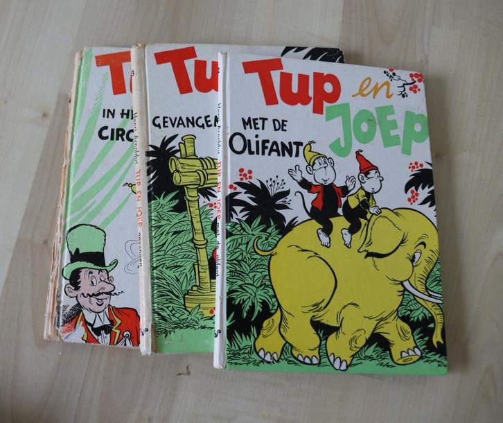 Drie boekjes van Tup en Joep, Boeken, Kinderboeken | Jeugd | onder 10 jaar, Gelezen, Fictie algemeen, Ophalen of Verzenden
